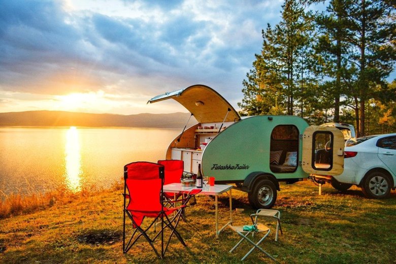 Прицеп капля fistashka trailer