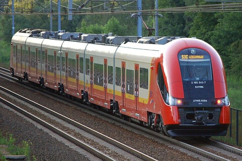 Польский поезд pesa