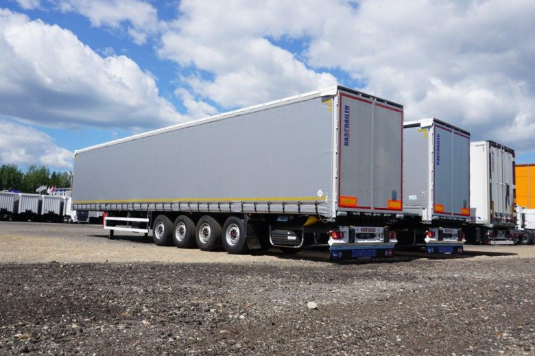 Полуприцеп крона шторно бортовой