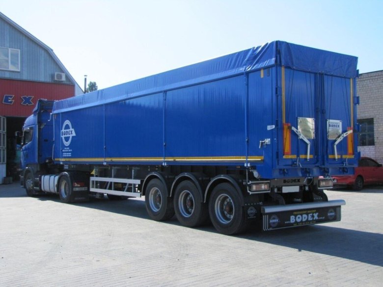 Полуприцепы зерновозы bodex