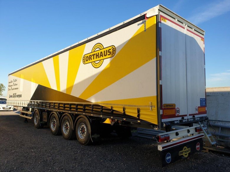 Шторный полуприцеп orthaus cgsv30