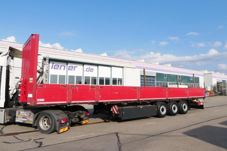 Полуприцеп платформа кроне