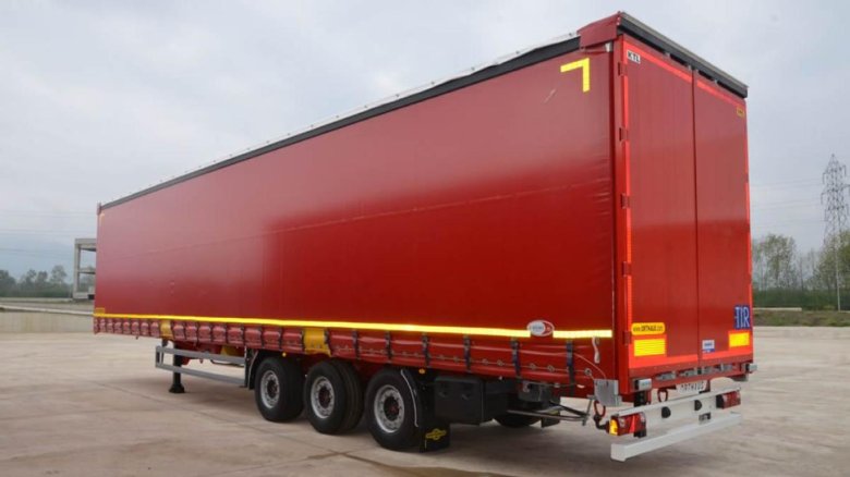 Полуприцеп крона штора