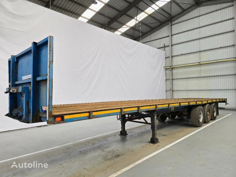 Бортовой полуприцеп шварцмюллер