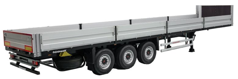 Бортовой полуприцеп шаланда