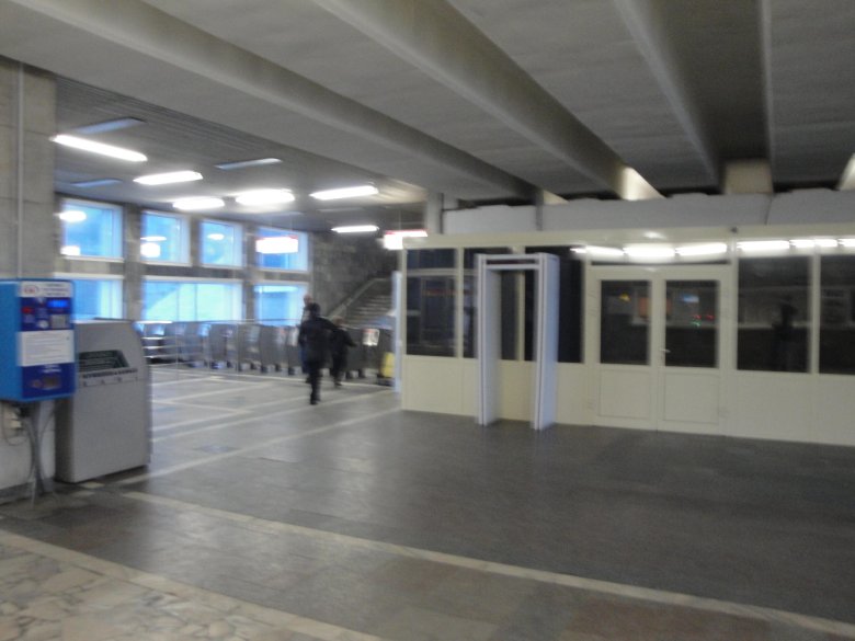 Вестибюль станции речной вокзал