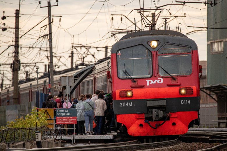 Пригородные поезда