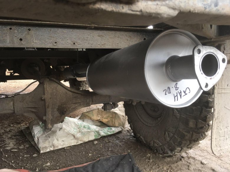 Глушитель уаз 3303