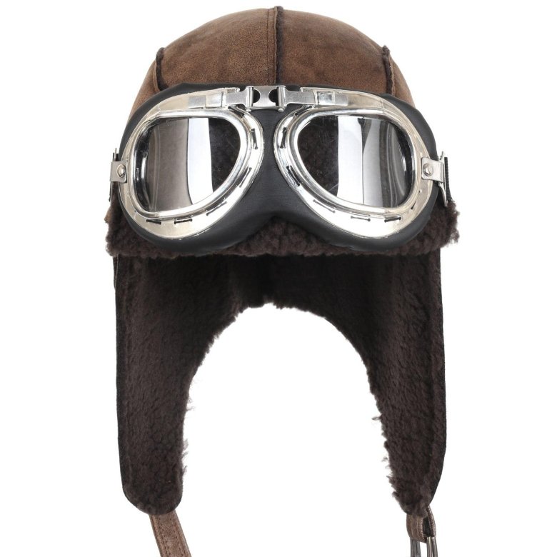 Шапка авиатор