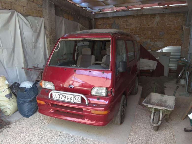 Subaru libero 1.2 мт 1995