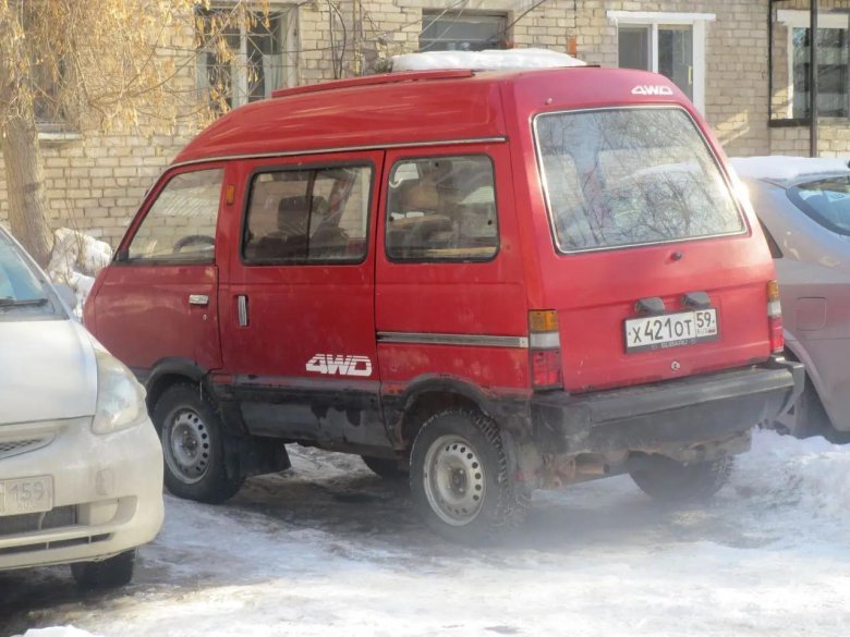 Subaru libero 1984 1998