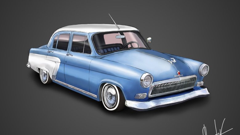 Машина волга газ 21