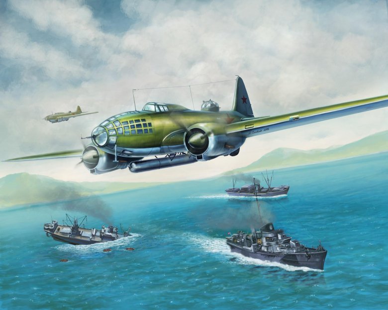 Самолёт ил-4 торпедоносец