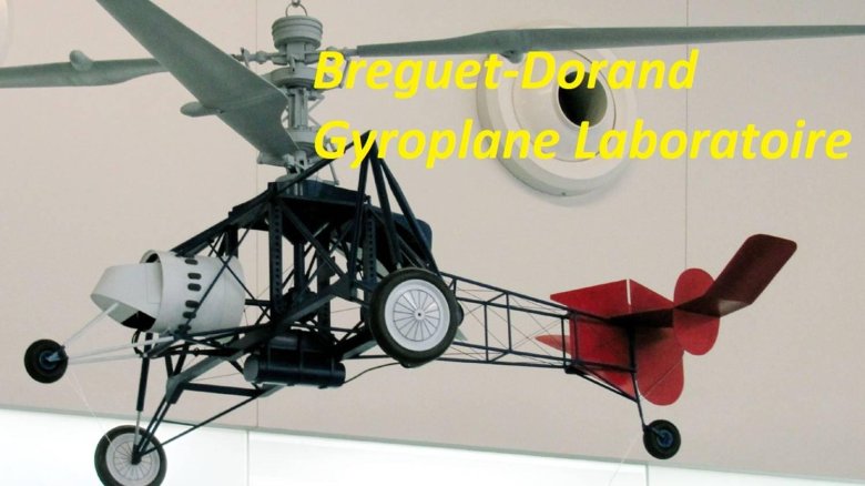 Breguet dorand gyroplane laboratoire