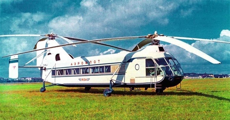 Двухвинтовой вертолет ссср як 24