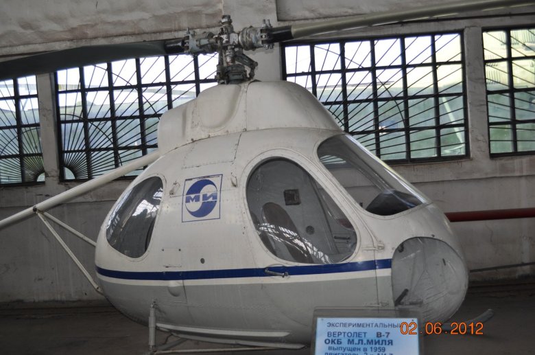 Легкий вертолёт в-7 (окб миля)