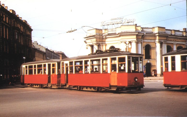 Трамвай мс ленинград