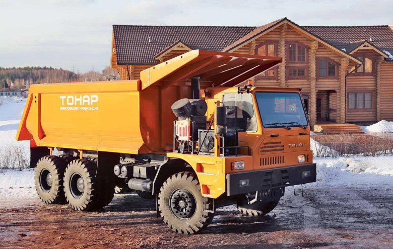 Карьерный самосвал тонар-7501