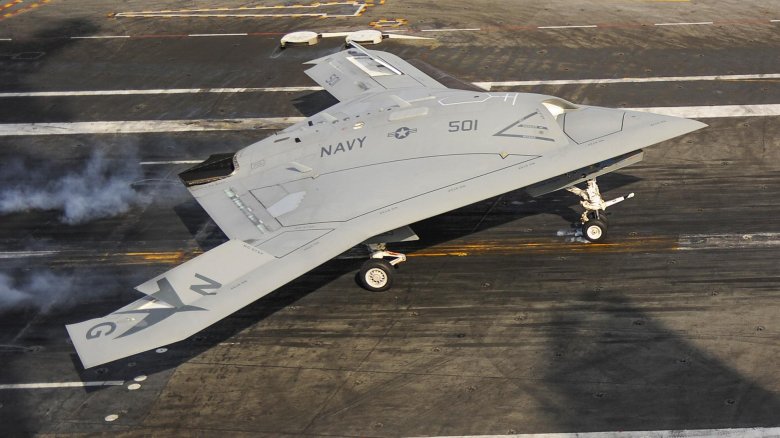 Northrop grumman x-47b беспилотник
