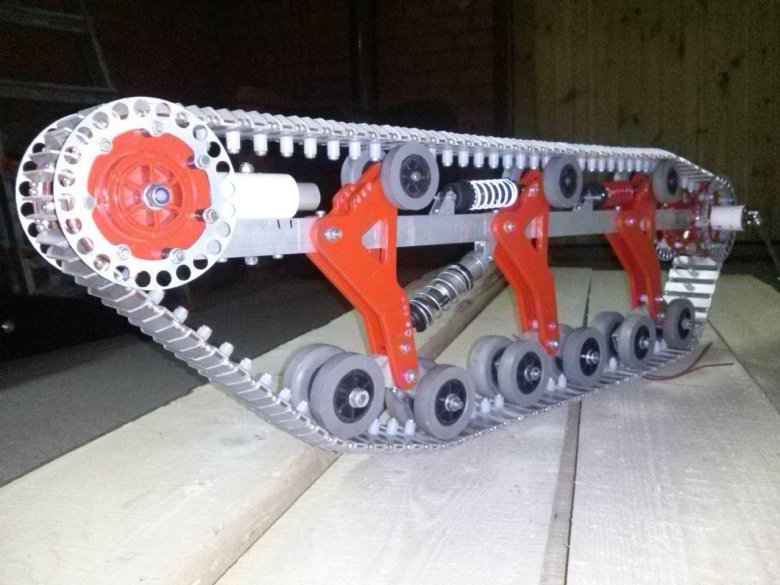 Mini ripsaw гусеницы