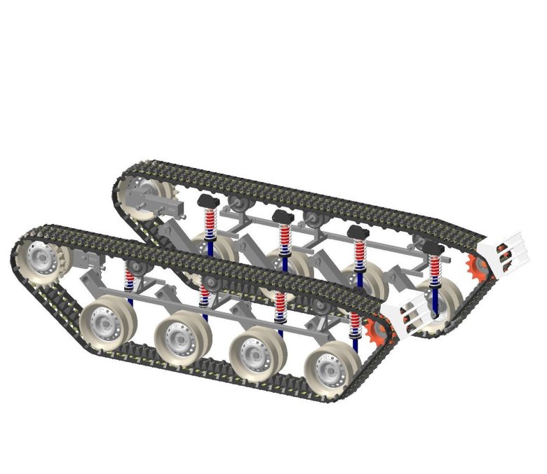 Гусеничный вездеход dozor