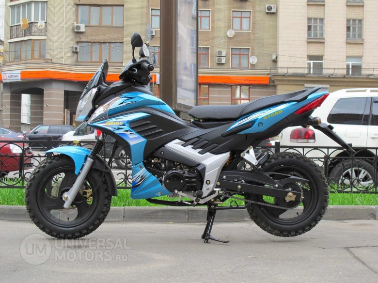 Мотоцикл storm indigo cross 125