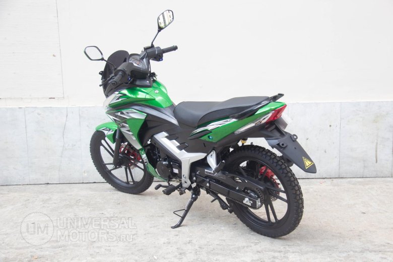 Шторм индиго 125 зеленый