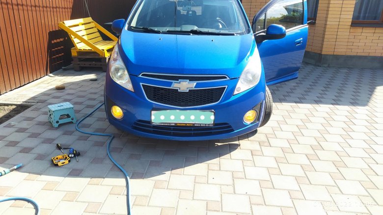 Лампочки в противотуманки шевроле спарк м 300