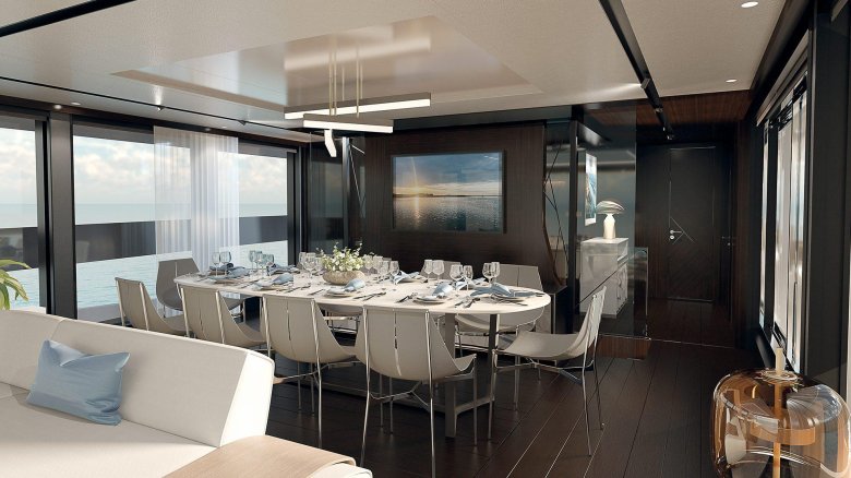 Роскошная яхта