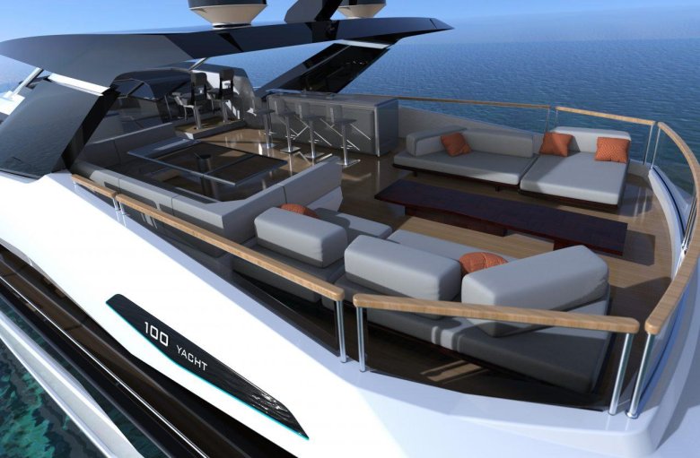 Яхта sunseeker 100