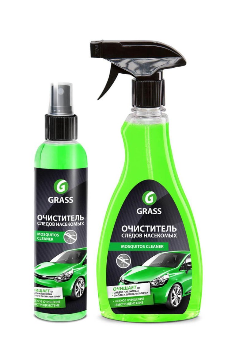 Очиститель следов насекомых grass mosquitos cleaner 600мл триггер 110372