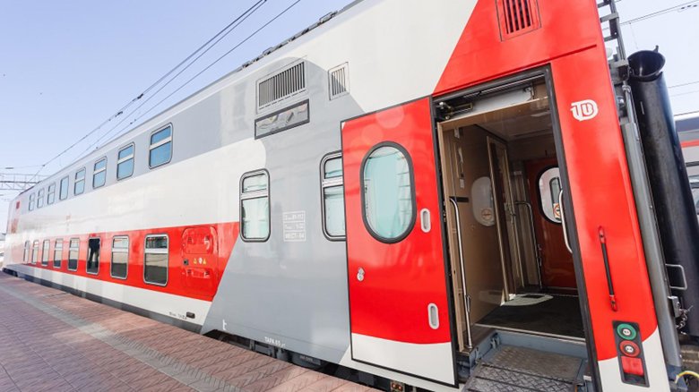 Двухэтажный поезд санкт петербург