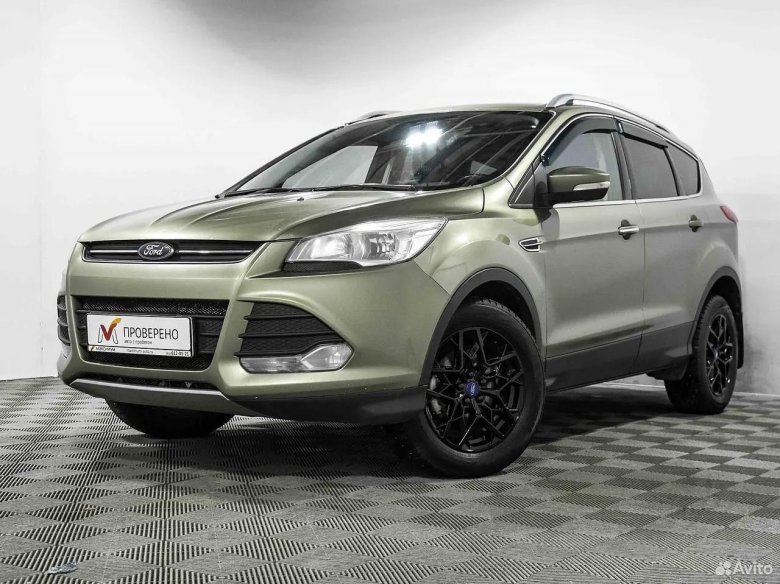 Форд куга зеленый