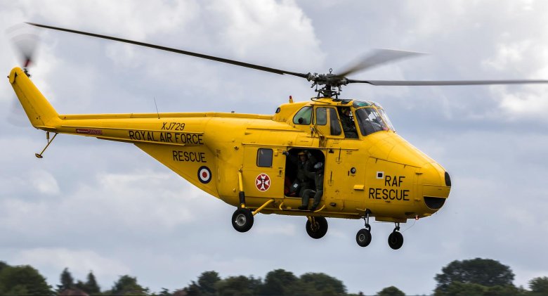 Westland whirlwind helicopter