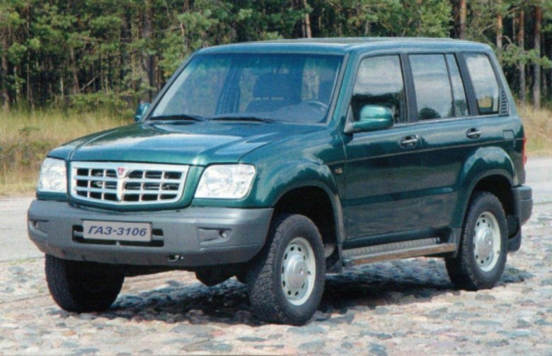 Газ-3106 внедорожник атаман 2