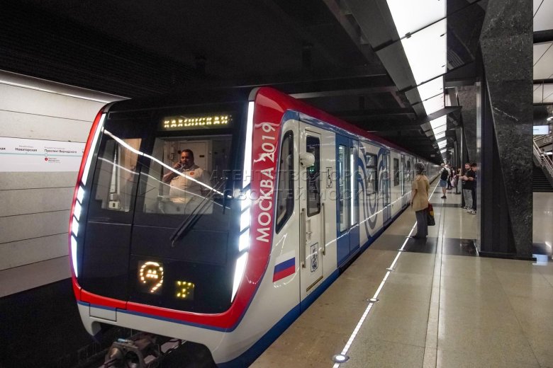 Новые вагоны московского метро
