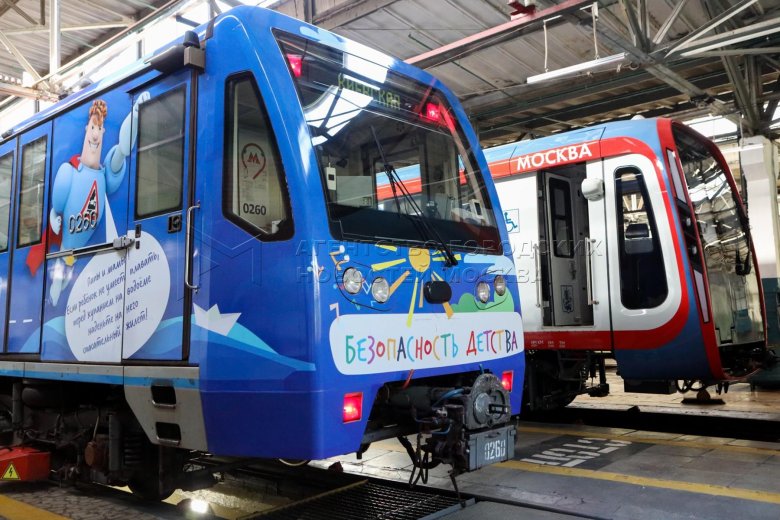Метро поезд русич