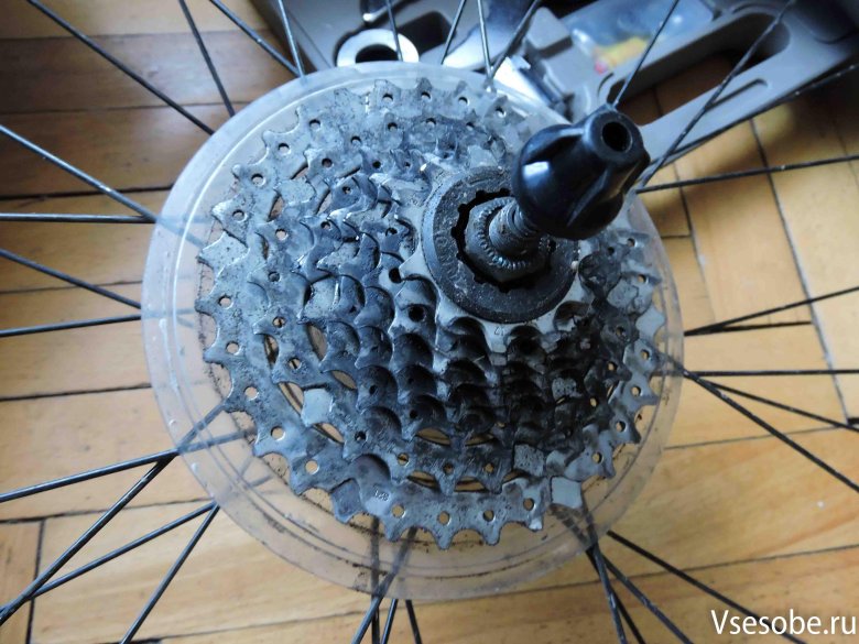 Заднее колесо на велосипед стелс скоростной