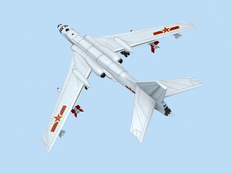 Китайский бомбардировщик н-6к