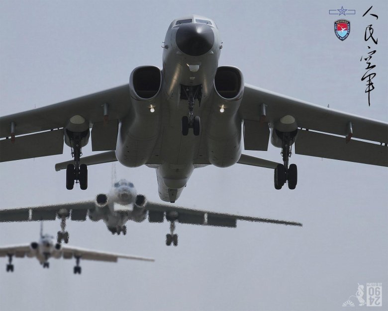 Китайский бомбардировщик h-6k