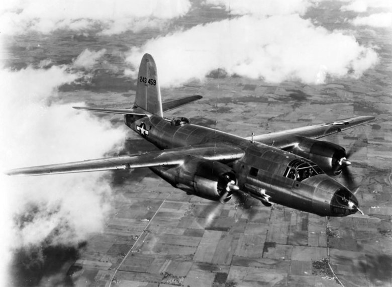 Самолёт martin b-26 marauder