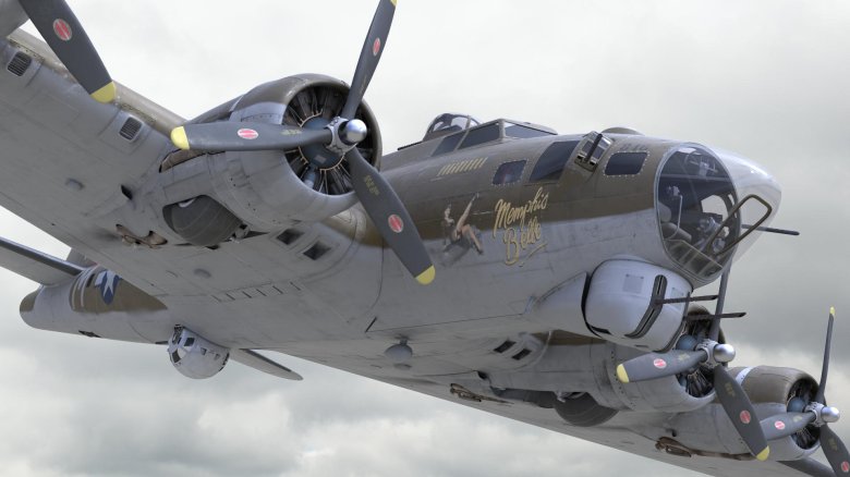 Самолет б-17 летающая крепость