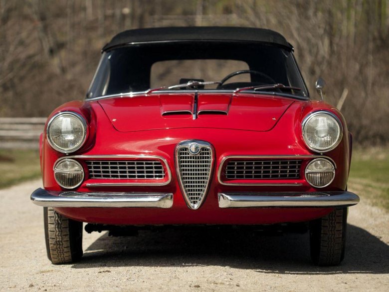1956 alfa romeo giulietta spider