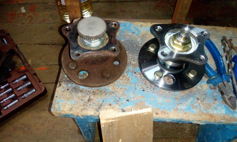 Задний подшипник ступицы тойота авенсис