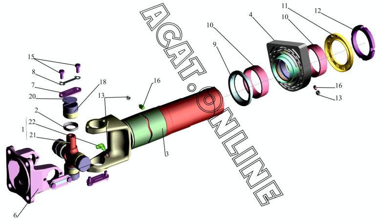 Вал карданный маз 4370