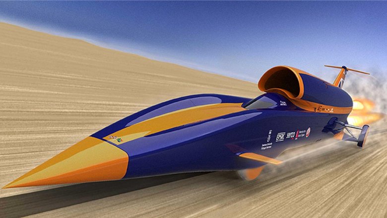 Машина bloodhound ssc