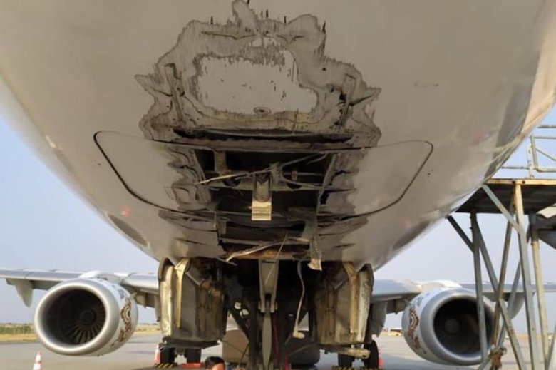 Embraer 190 шасси