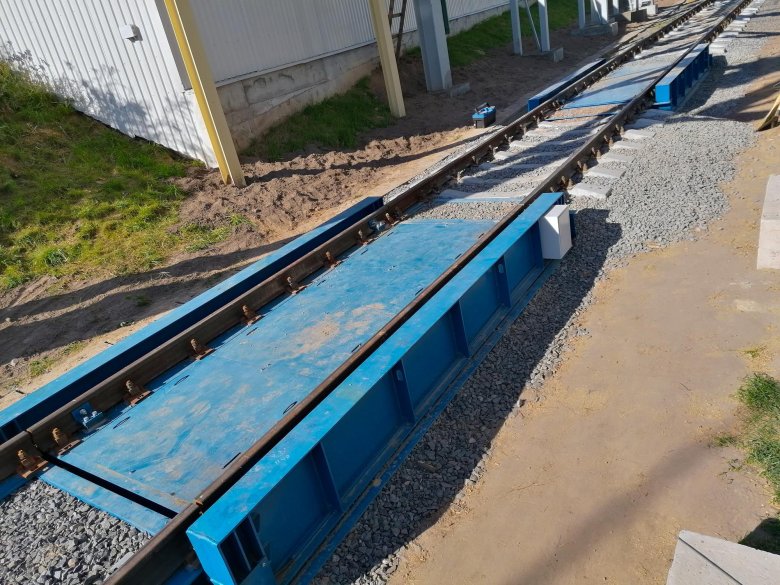 Весы вагонные рельсового типа вд-30