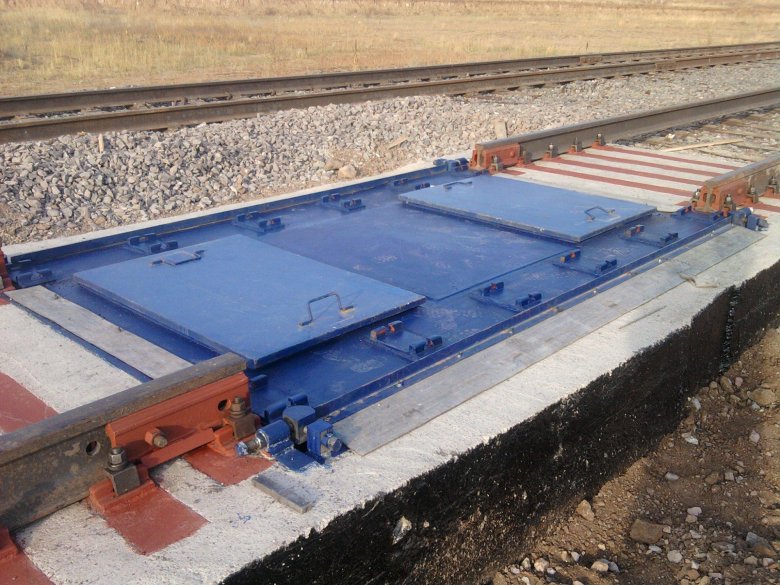 Бесфундаментные вагонные весы