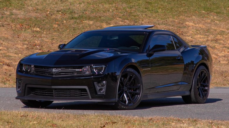 Chevrolet camaro zl1 2012 black